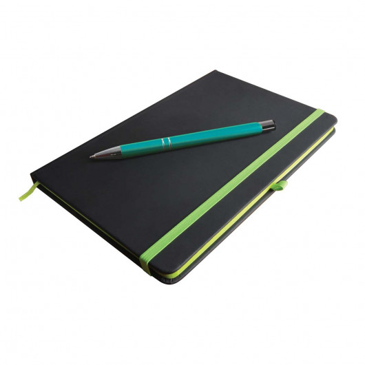 Promotional Ormond Notebook and Pens Teal